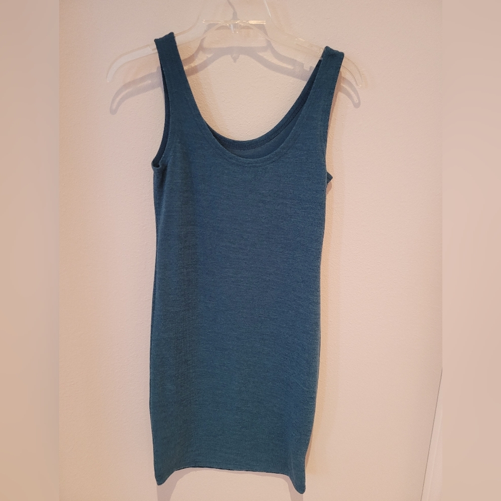 Teal Sleeveless Women's Top